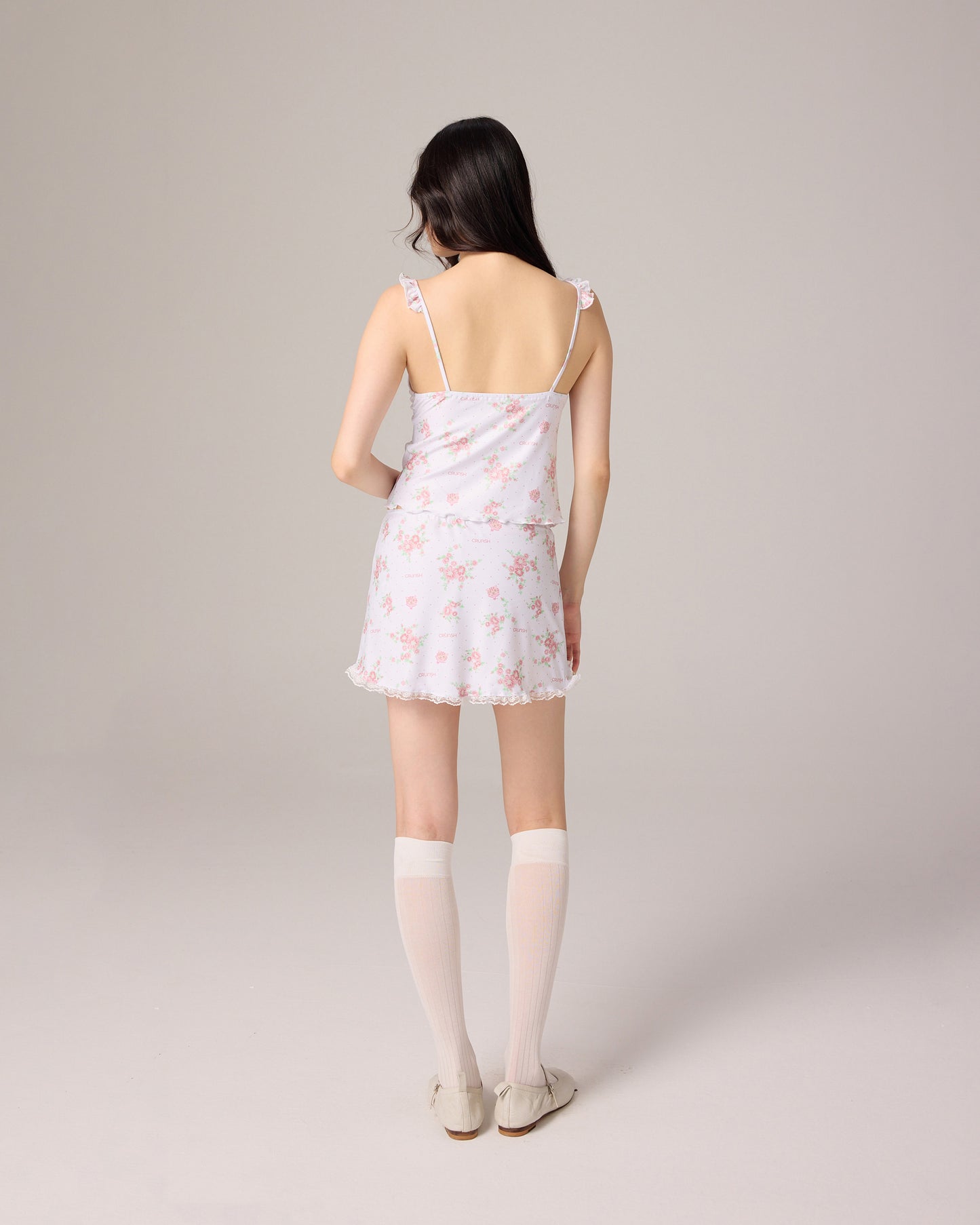 CAMISOLE (FLORAL PINK)