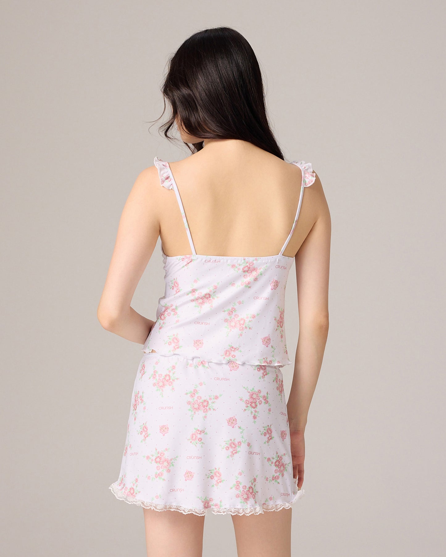 CAMISOLE (FLORAL PINK)