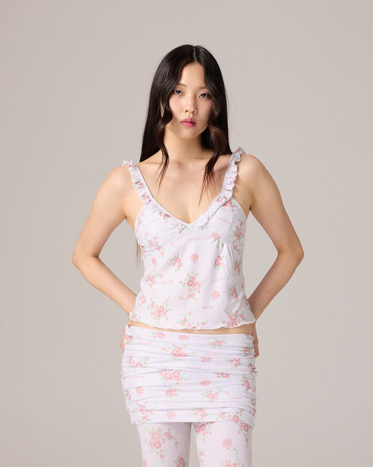 CAMISOLE (FLORAL PINK)