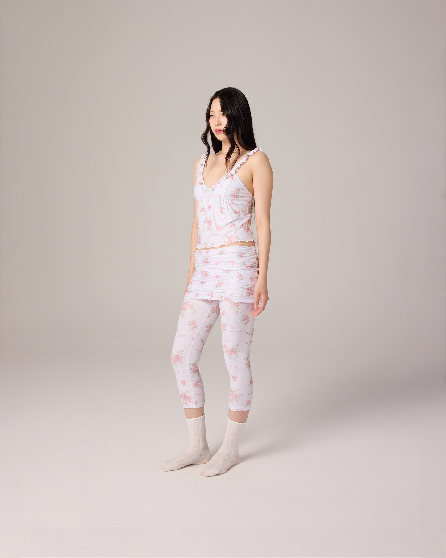 LEGGINGS (FLORAL PINK)