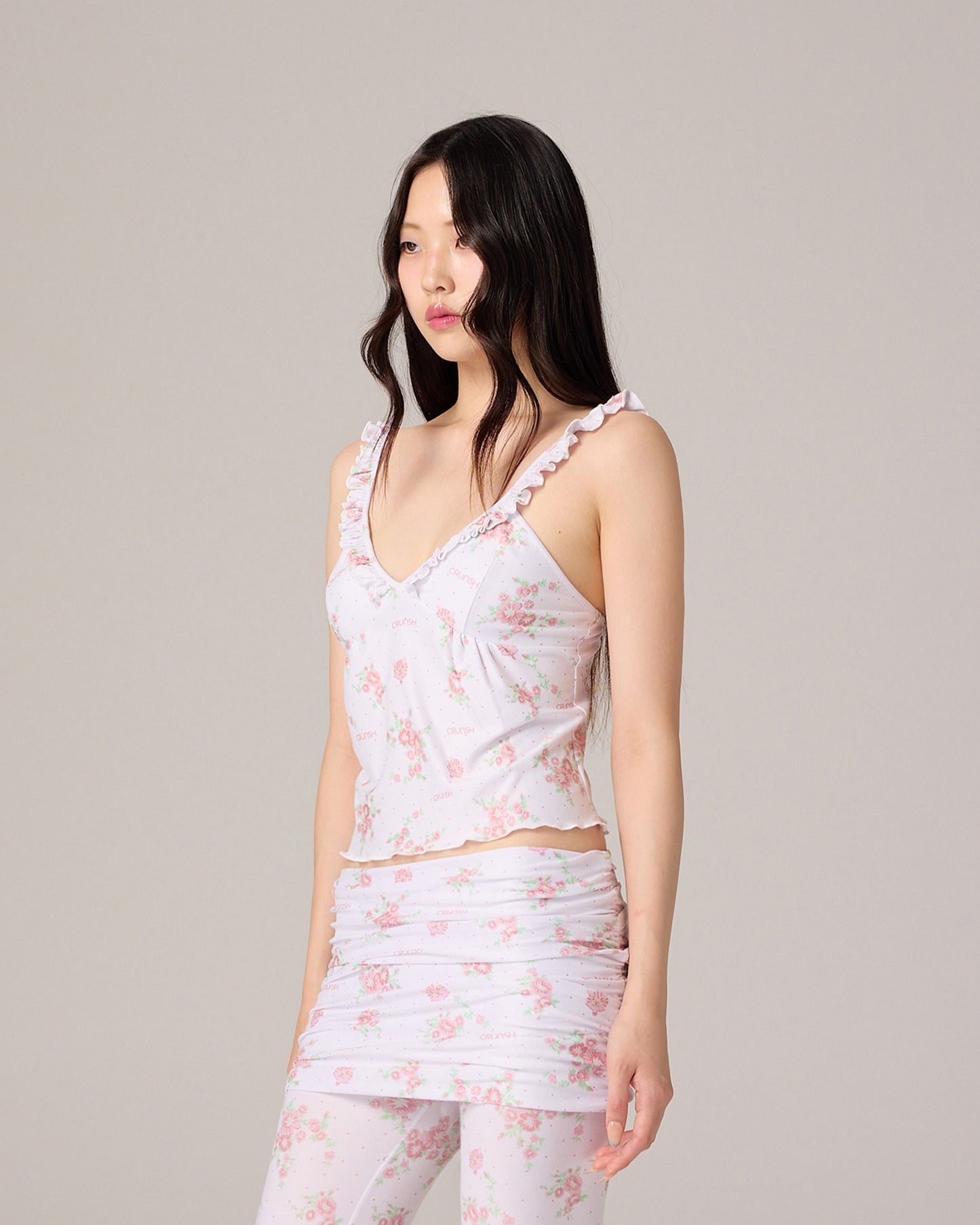 CAMISOLE (FLORAL PINK)