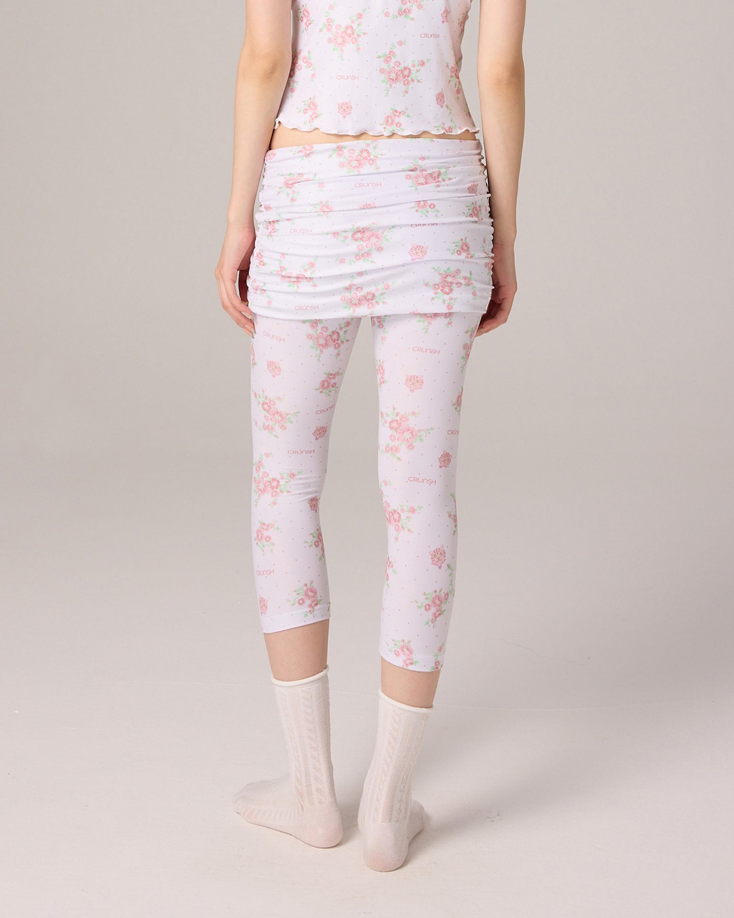 LEGGINGS (FLORAL PINK)