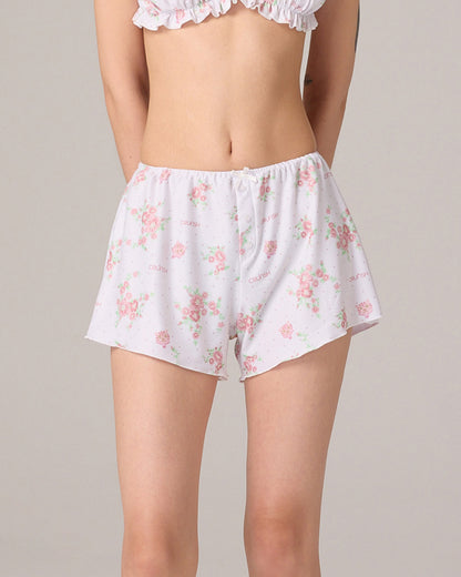 SHORTS (FLORAL PINK)