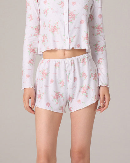 SHORTS (FLORAL PINK)