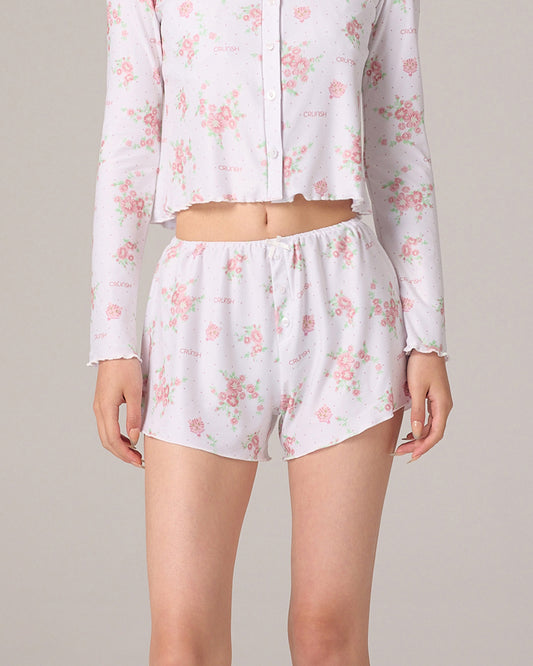 SHORTS (FLORAL PINK)