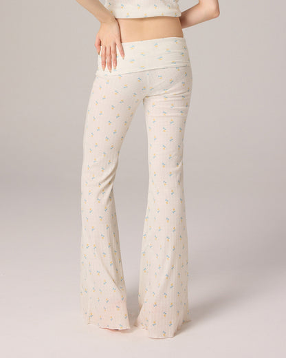 EYELET PANTS