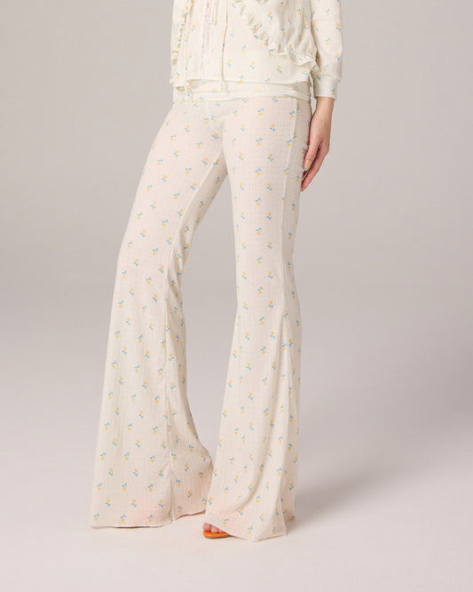 EYELET PANTS