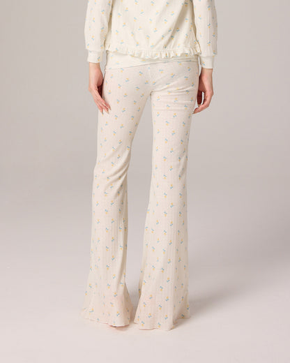 EYELET PANTS