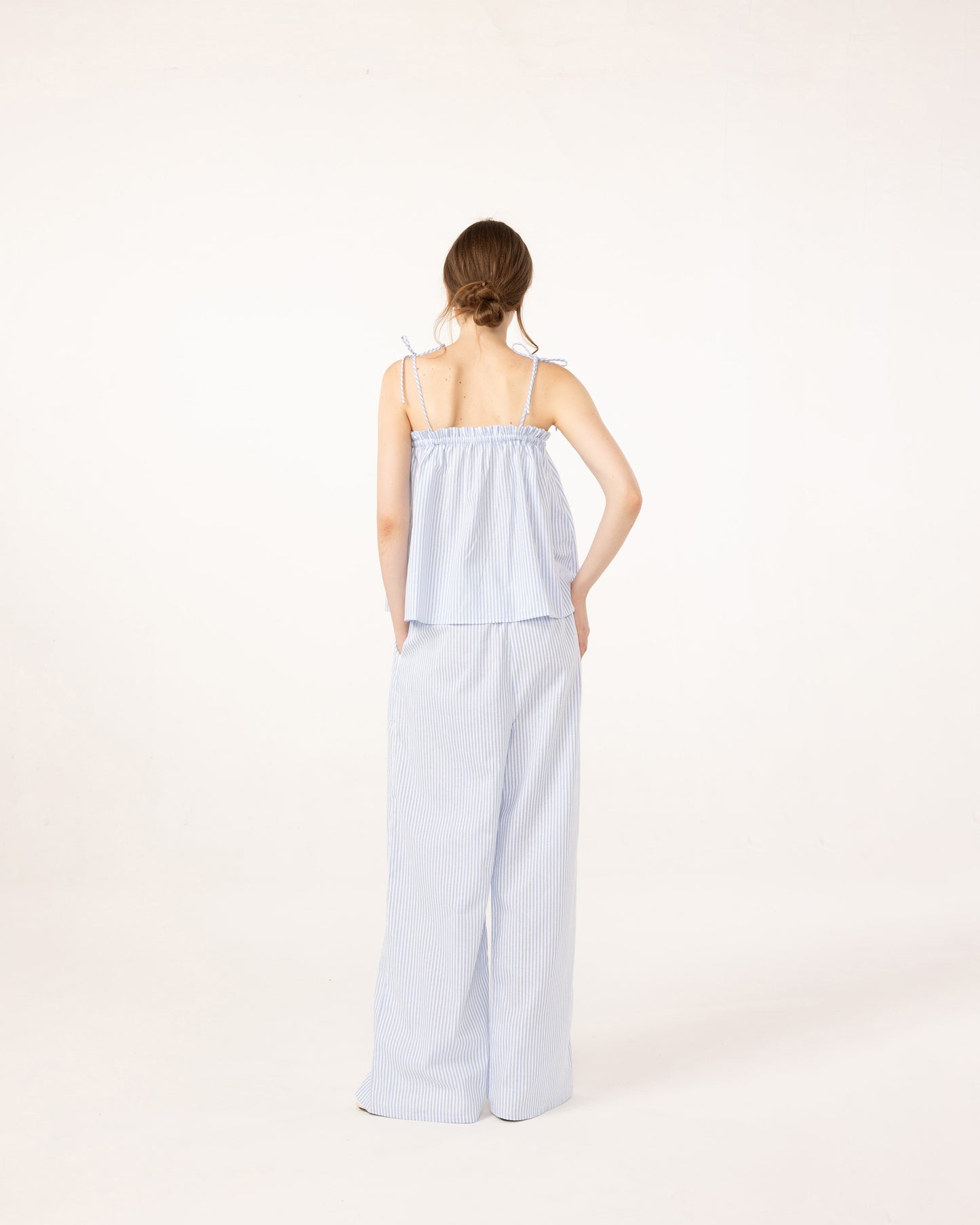 PJ SET (STRIPE BLUE)