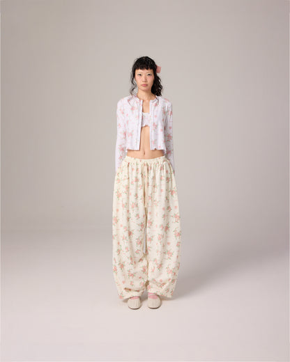 SWEATPANTS (FLORAL PINK)