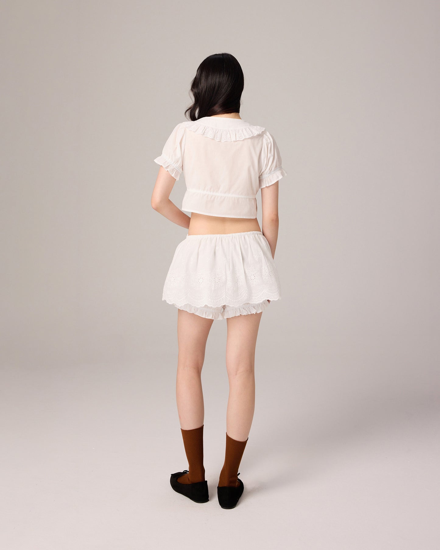 COTTON SKORT