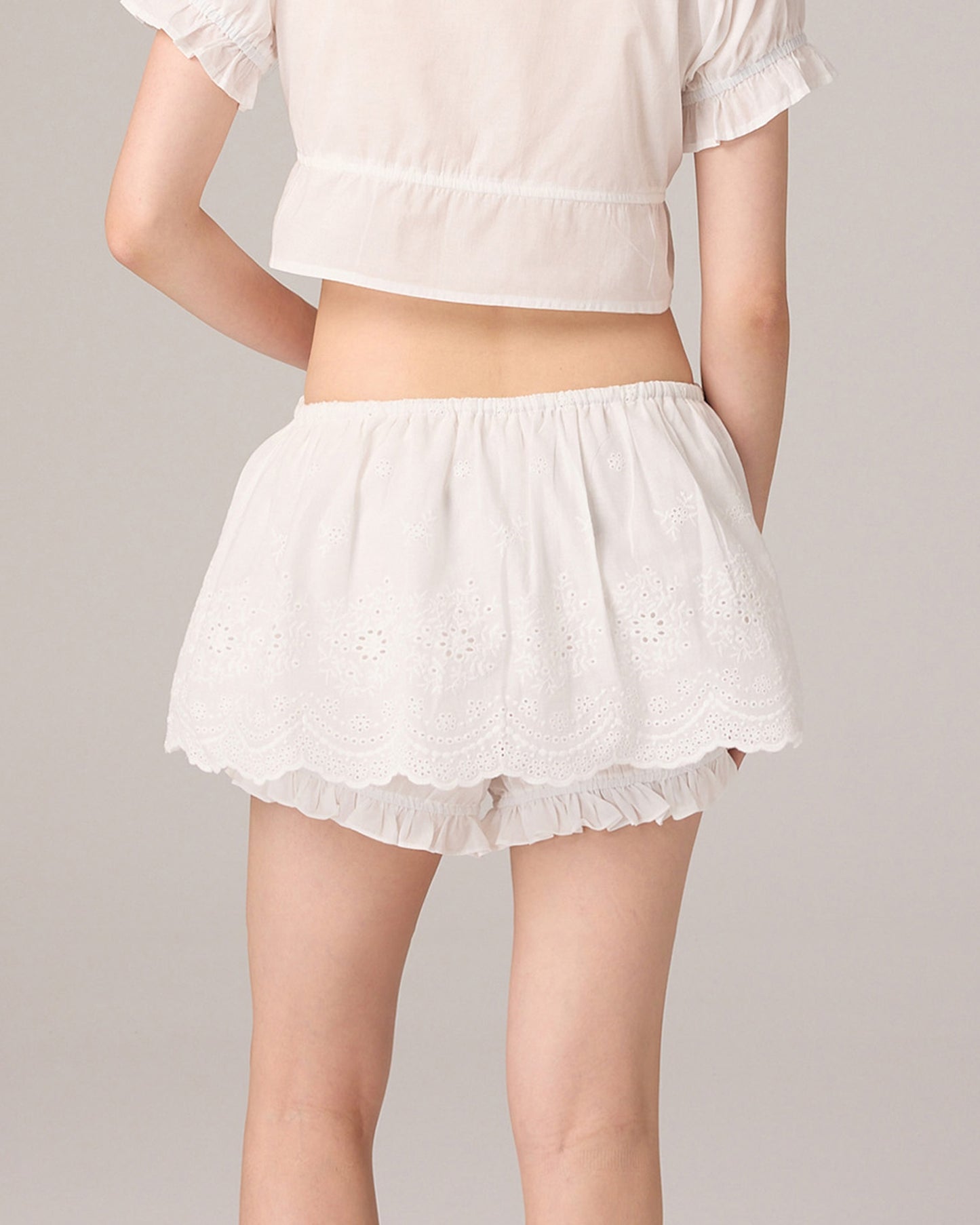 COTTON SKORT