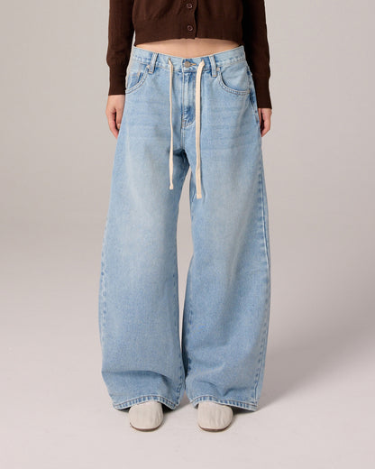 DENIM DRAWSTRING