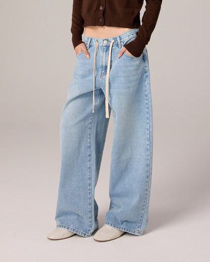 DENIM DRAWSTRING
