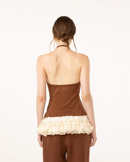 HALTER TOP (MOCHA)